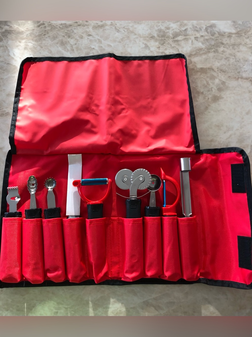 NEW 10 piece Kitchen Multi-Tool set in Protective Case